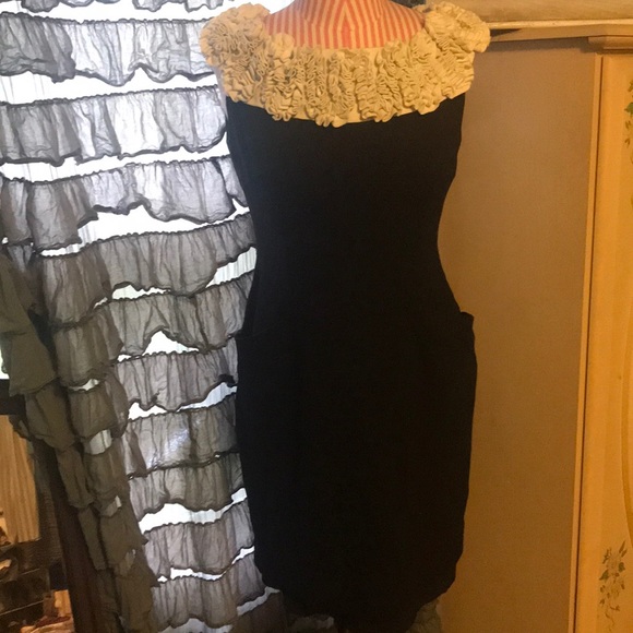 Nordstrom Dresses & Skirts - Just Taylor ruffle collar sheath cocktail dress.